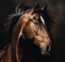 סוס ערבי – AI ועולמות של סוסים בצורה שמעולם לא ראיתם, ריאליסטי אמנותי ומעורר השראה אמנות באמצעות AI  סוסים כמושא השראה דיגיטלי